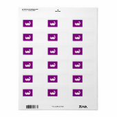 Tom Address Labels Adressaufkleber (Vorne)