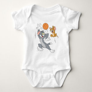 Tom and Jerry Basketball 1 Baby Strampler