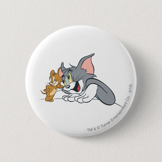 Tom and Jerry Best Buds Button (Vorderseite)