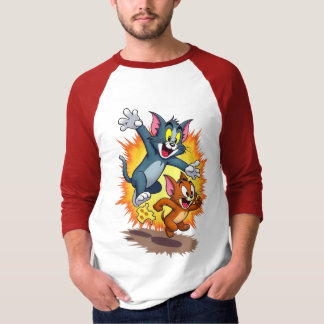 Tom and Jerry Classic Cartoon Chase T-Shirt