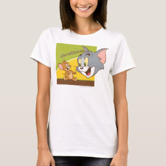 Tom and Jerry Hanna Barbera Logo T-Shirt