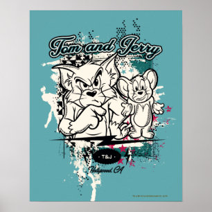 Tom and Jerry Hollywood CA Poster
