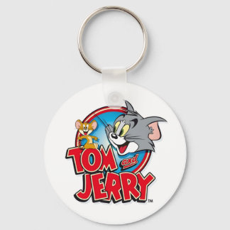 Tom and Jerry Logo Schlüsselanhänger