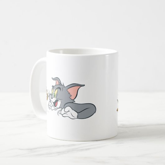 Tom and Jerry Make Faces Kaffeetasse (Vorderseite Links)