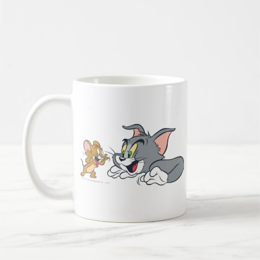 Tom and Jerry Make Faces Kaffeetasse (Links)