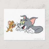 Tom and Jerry Make Faces Postkarte (Vorderseite)