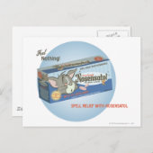 Tom and Jerry Nosensatol 2 Postkarte (Vorne/Hinten)