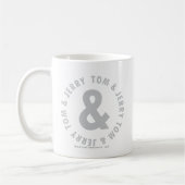 Tom and Jerry Round Logo 2 Kaffeetasse (Links)
