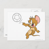 Tom and Jerry Soccer (Fußballspieler) 1 Postkarte (Vorne/Hinten)