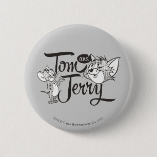 Tom And Jerry   Tom And Jerry Looking Sweet Button