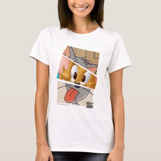 Tom And Jerry | Tom And Jerry Mashup T-Shirt (Vorderseite)