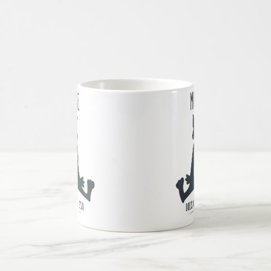 Tom Ate Jerry Silhouette Kaffeetasse (Mittel)