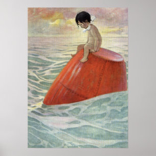 Tom Auf den Kram von Jessie Willcox Smith Poster