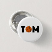 Tom Basketball Button (Vorne & Hinten)