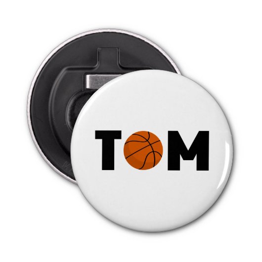 Tom Basketball Flaschenöffner (Vorderseite)