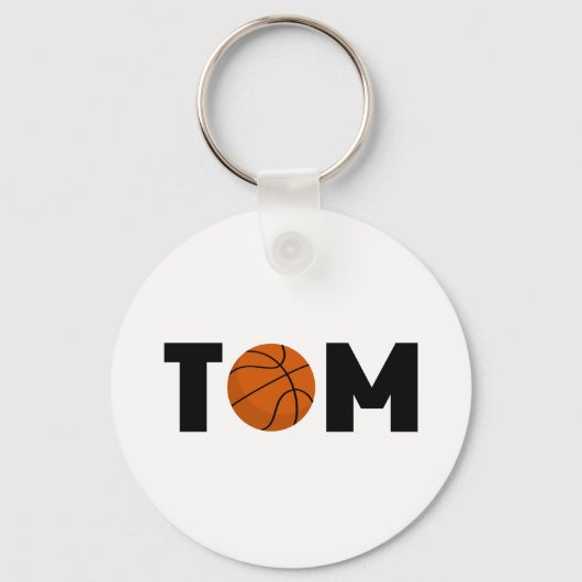 Tom Basketball Schlüsselanhänger (Vorderseite)