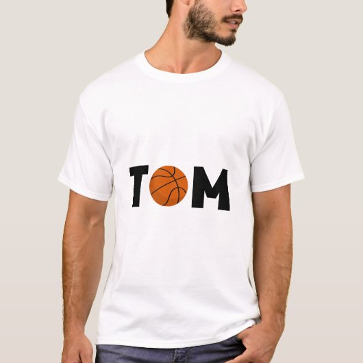Tom Basketball T - Shirt (Vorderseite)