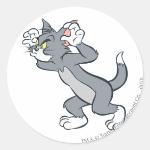 Tom bereit runder aufkleber