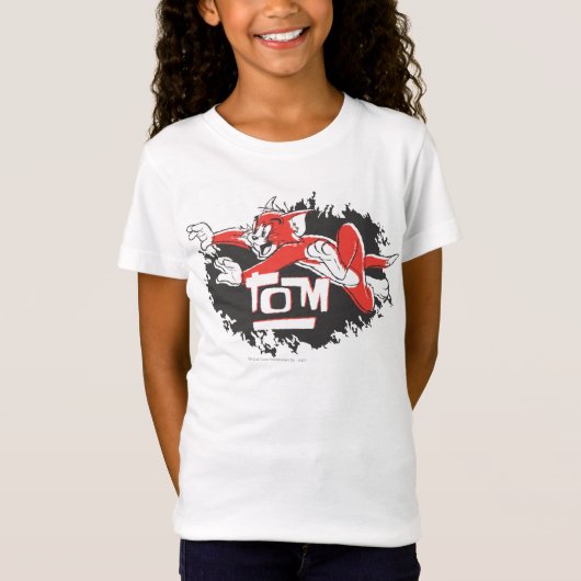 Tom Black and Red Logo T-Shirt (Vorderseite)
