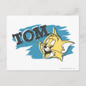 Tom Blue und Yellow Logo Postkarte (Vorderseite)