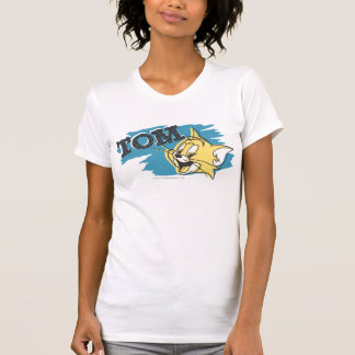 Tom Blue und Yellow Logo T-Shirt