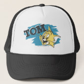 Tom Blue und Yellow Logo Truckerkappe (Vorderseite)