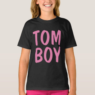 TOM BOY GIRLS T - SHIRT