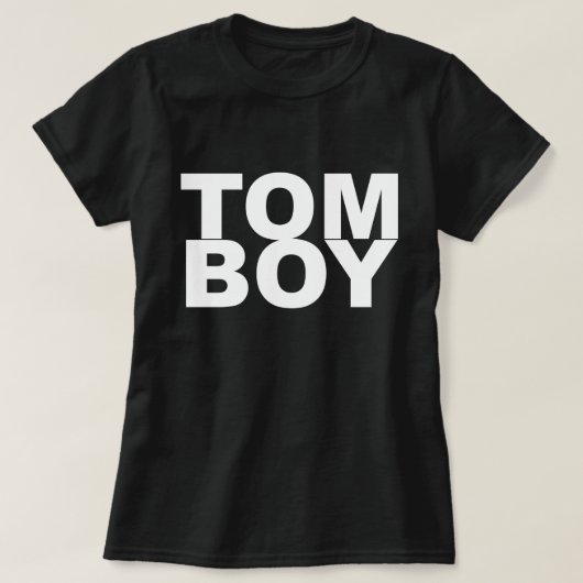 TOM BOY. T-Shirt (Design vorne)