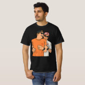 Tom Brady Drunk l NFL Tom Brady Drunk Tipsy Tommy  T-Shirt (Vorne ganz)