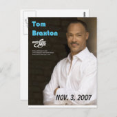 Tom Braxton Postkarte (Vorne/Hinten)