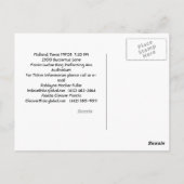 Tom Braxton Postkarte (Rückseite)