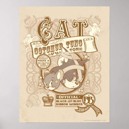 Tom Cat Gotchur Tung Tonic Poster (Vorne)