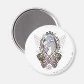 Tom Cat Outa Hell Magnet (Vorderseite/Rückseite)