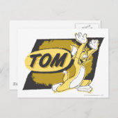 Tom Chasing Postkarte (Vorne/Hinten)
