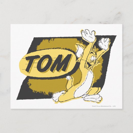 Tom Chasing Postkarte (Vorderseite)