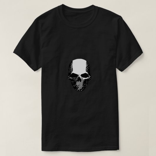 Tom Clancy's Ghost Recon Skull Design Baseball Cap T-Shirt (Design vorne)