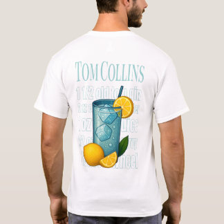 Tom Collins T-Shirt – Classic Gin Cocktail