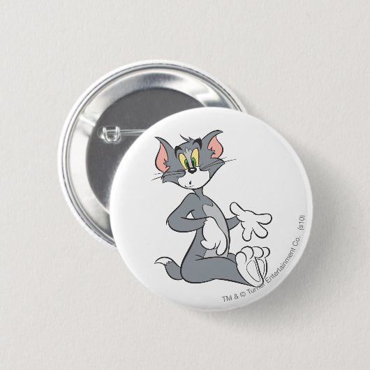 Tom Confused Button (Vorne & Hinten)