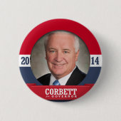 TOM CORBETT CAMPAIGN BUTTON (Vorderseite)