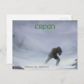 Tom Crean Postcard Design Postkarte (Vorne/Hinten)