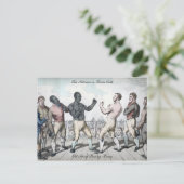 Tom Cribb vs. Thomas Molineaux Postcard Postkarte (Stehend Vorderseite)
