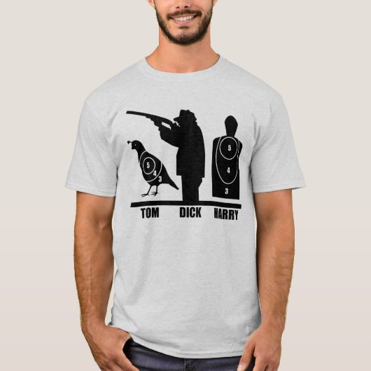 Tom, Dick und Harry T-Shirt (Vorderseite)