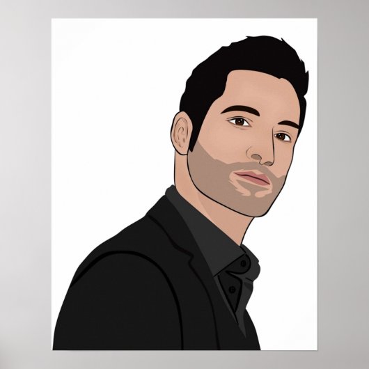 Tom Ellis Lucifer Poster (Vorne)