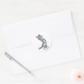 Tom Embarassed Runder Aufkleber (Umschlag)