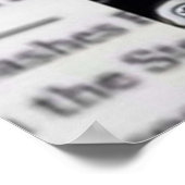 Tom Felton Poster (Ecke)