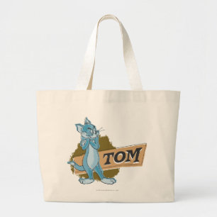 Tom-Haltungs-Logo Jumbo Stoffbeutel