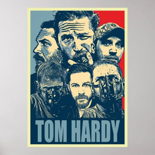 TOM HARDY POSTER (Vorne)