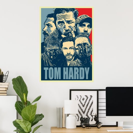 TOM HARDY POSTER (Heimbüro)
