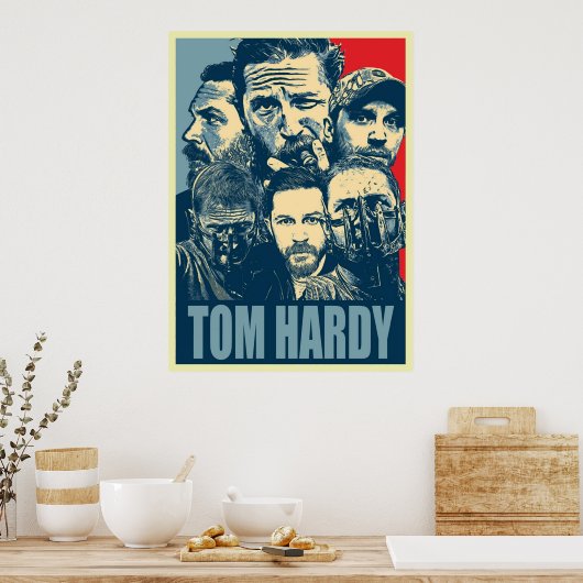 TOM HARDY POSTER (Küche)