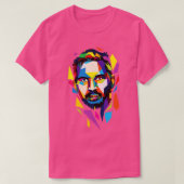Tom Hardy wpap portrait T-Shirt (Design vorne)